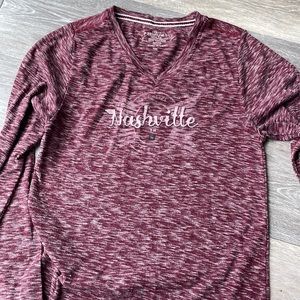 Authentic Nashville shirt to go to a bash